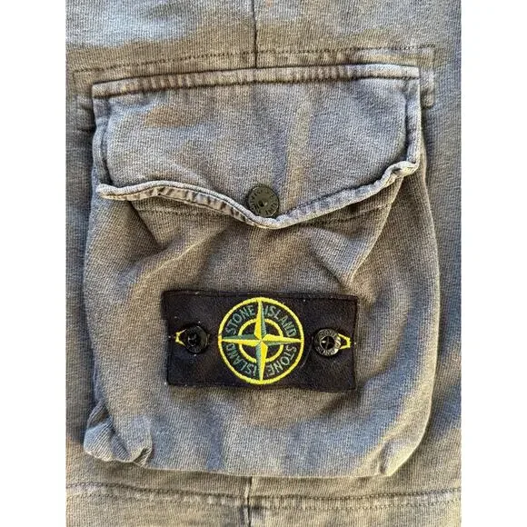 Stone Island Cargo Shorts – Grey Size Small